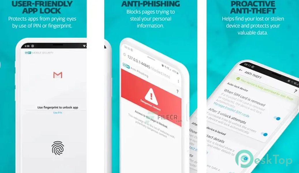 EESET Mobile Security Antivirus 10.1.12.0 APK MOD Unlocked (Full) Free Download