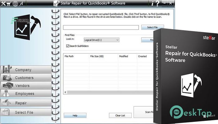 Download Stellar Repair for QuickBooks 10.0.0.0 Free Full Activated