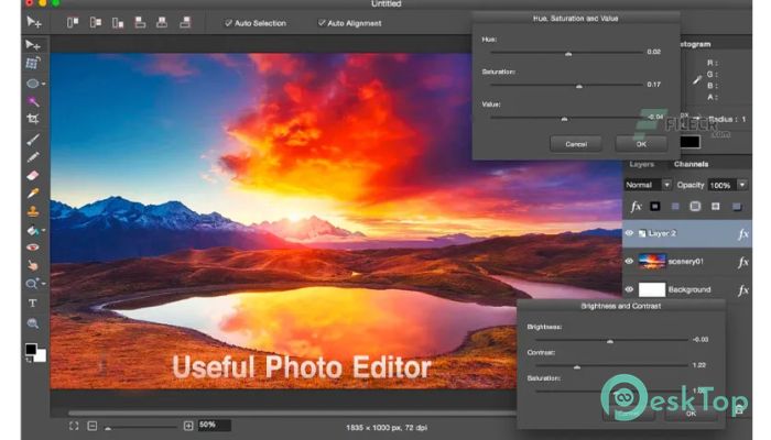  تحميل برنامج Pixelstyle Photo Editor 3.8.2 برابط مباشر للماك