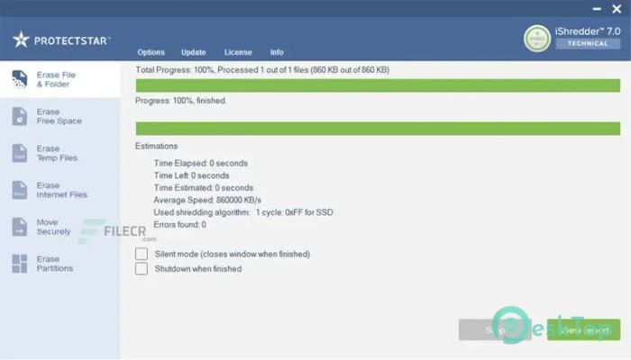 Download iShredder Professional  7.0.22.06.08 Free Full Activated