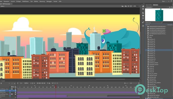 Adobe Animate 2021 21.0.8.42666 Tam Sürüm Aktif Edilmiş Ücretsiz İndir