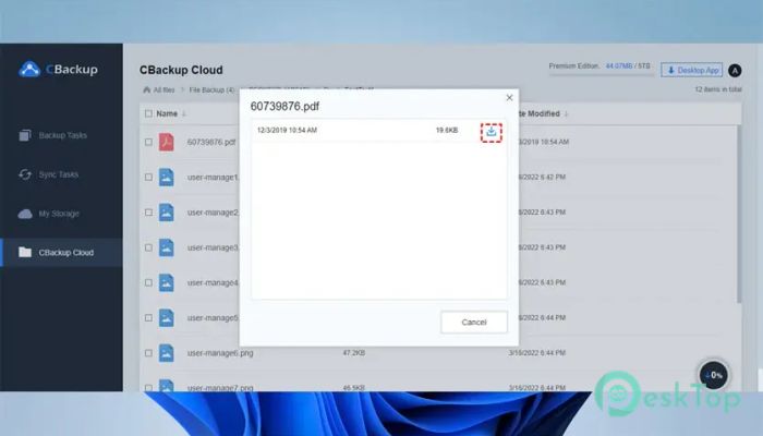 Download CBackup 1.0 Free Full Activated