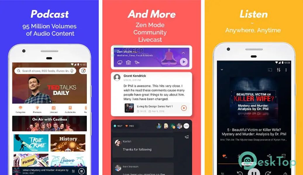 Podcast Player - Castbox 11.20.0-250116438 APK MOD Полная бесплатная загрузка