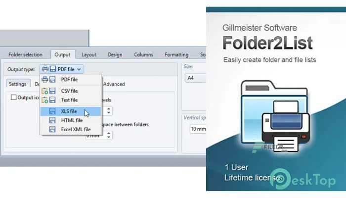 Download Gillmeister Folder2List  3.27.2 Free Full Activated