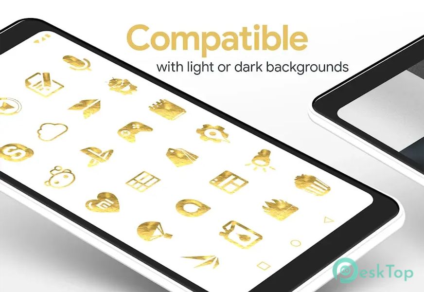 Gold Leaf Pro - Icon Pack 3.8.2 APK MOD Unlocked (Full) Free Download