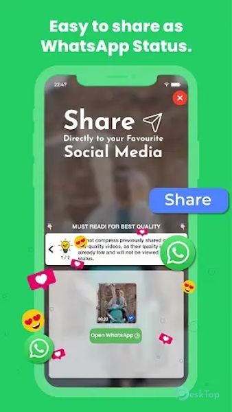 Clear Status - No Blur Status 3.1 APK MOD Tam Ücretsiz İndir