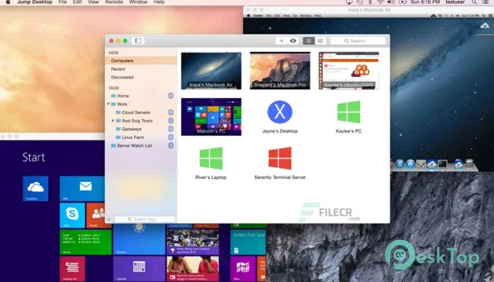 Jump Desktop (RDP, VNC, Fluid) 8.9.11 Mac İçin Ücretsiz İndir