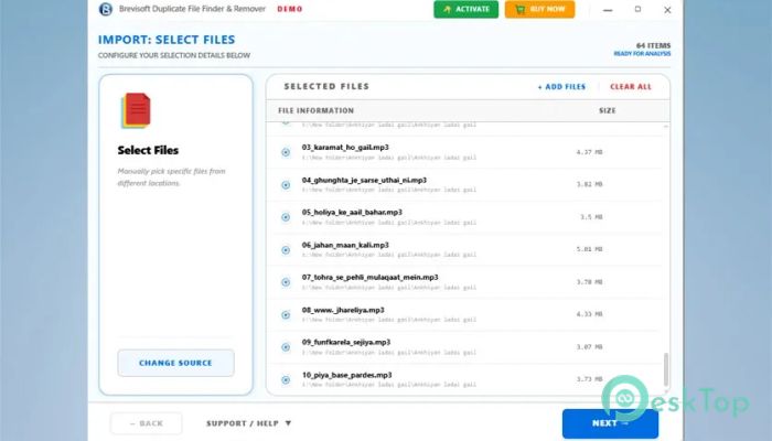 BreviSoft Fast Duplicate File Finder - Remover