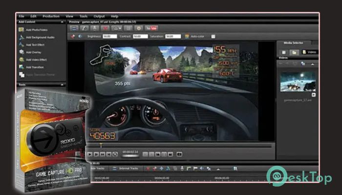 Roxio Game Capture HD PRO 2.1 Tam Sürüm Aktif Edilmiş Ücretsiz İndir