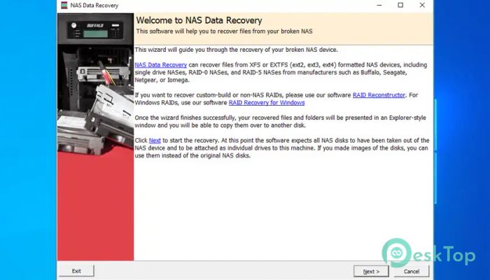 Runtime NAS Data Recovery 4.04 完全アクティベート版を無料でダウンロード