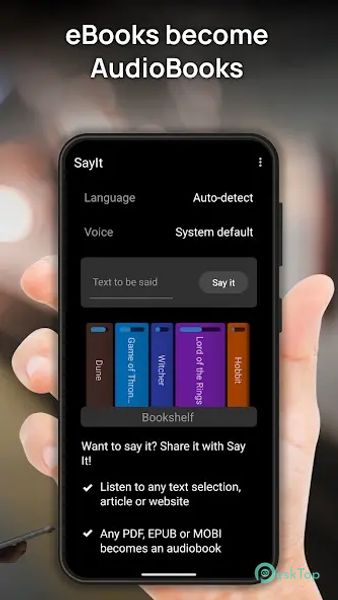 SayIt: Read with Ears 3.1 build 151 APK MOD フル無料ダウンロード