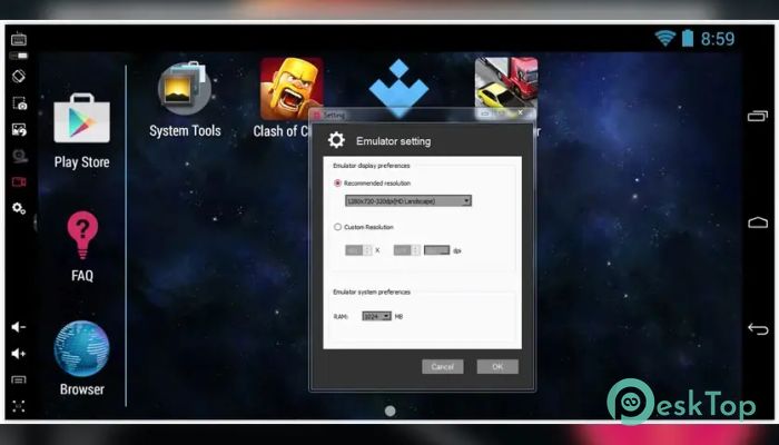 Koplayer Android Emulator 1.0.0 完全アクティベート版を無料でダウンロード