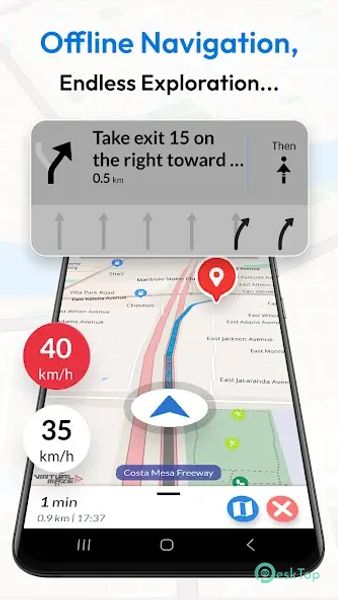 Offline Map Navigation 2.3.5.8 APK MOD Полная бесплатная загрузка