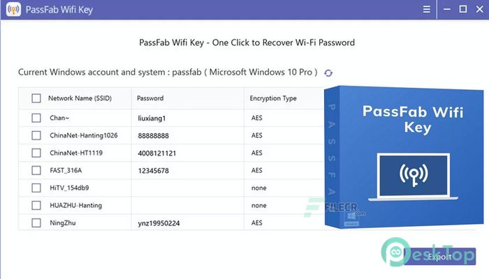 Download PassFab Wifi Key 1.2.0.1 Free Full Activated