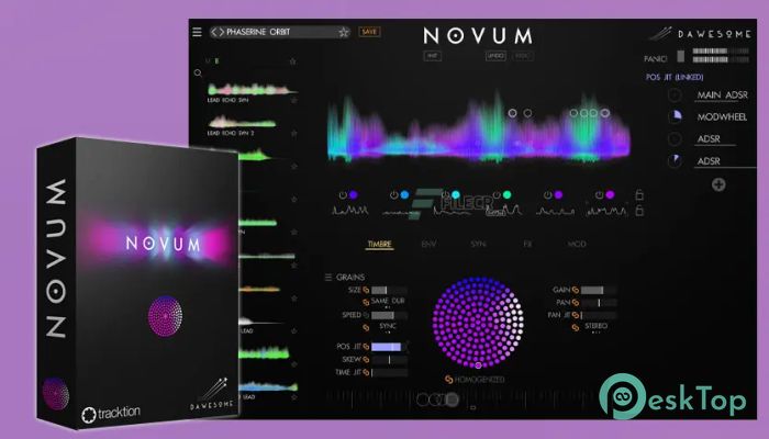 Скачать Tracktion Software Dawesome Novum 1.17 полная версия активирована бесплатно