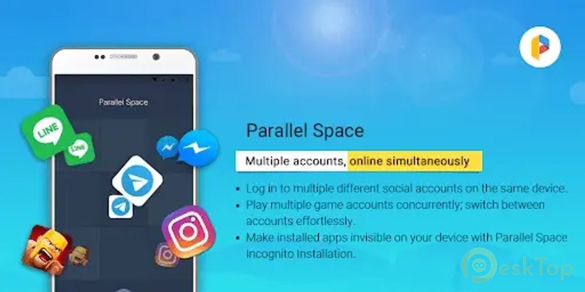 Parallel Space - app cloning 4.0.9468 APK MOD フル無料ダウンロード