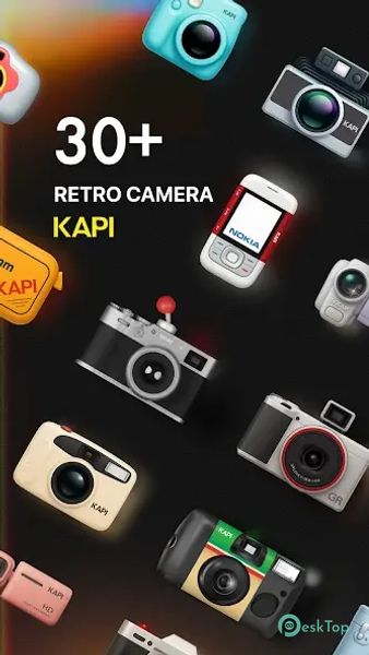 Kapi Cam - Y2K & CCD Camera 3.26.0 APK MOD تحميل مجاني كامل