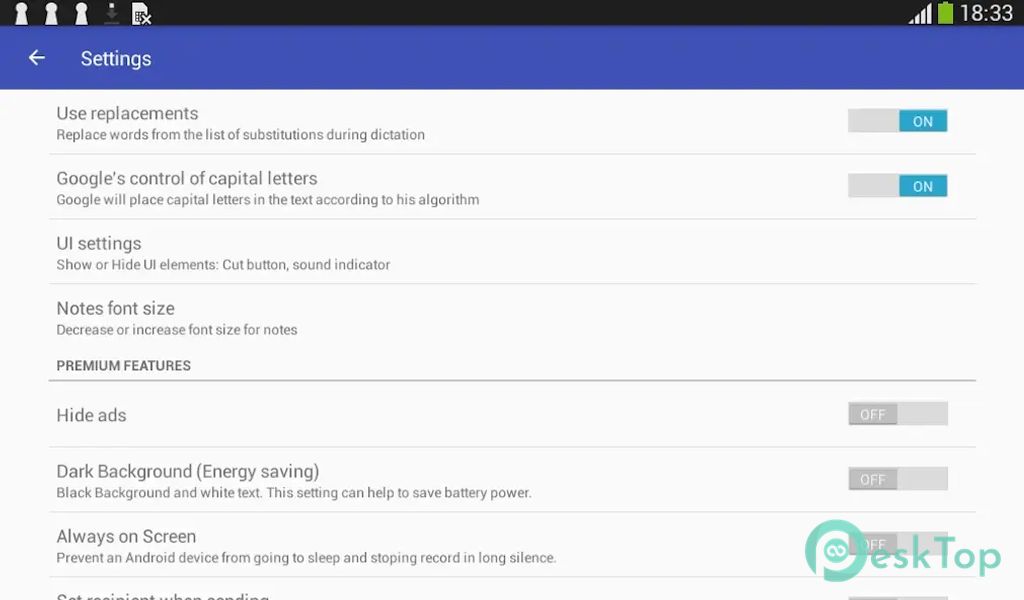 Voice Notebook speech to text 2.8.2 APK MOD Descarga gratuita completa