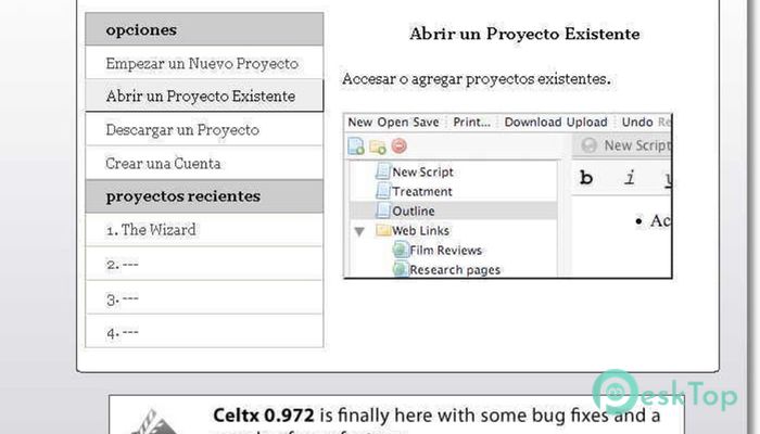 Download Celtx 2012 2.9.7 Free Full Activated