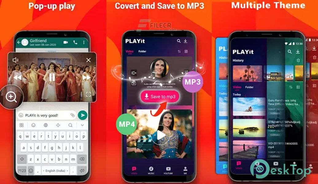 PLAYit - All in One Video Player 2.8.64.31 APK MOD تحميل مجاني كامل