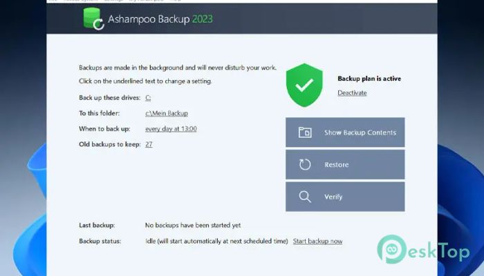 Télécharger Ashampoo Backup 2023 v17.03 Gratuitement Activé Complètement