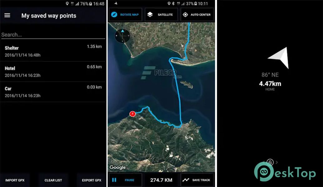 GPS Compass Navigator 2.20.34 APK MOD Tam Ücretsiz İndir