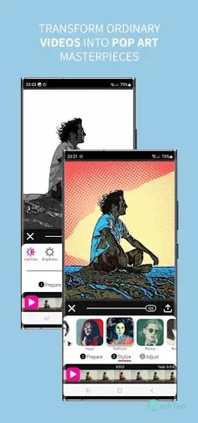 Toonita Video: Pop Art Filters 4.7 APK MOD تحميل مجاني كامل