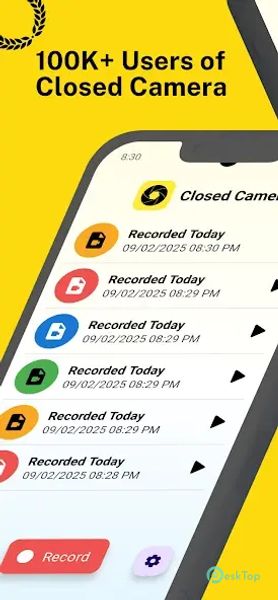 Closed Camera - Video Recorder 19.1.0 APK MOD Unlocked (Full) Free Download