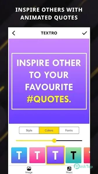 Animated Text Video: Textro 1.9 APK MOD मुफ्त पूर्ण डाउनलोड