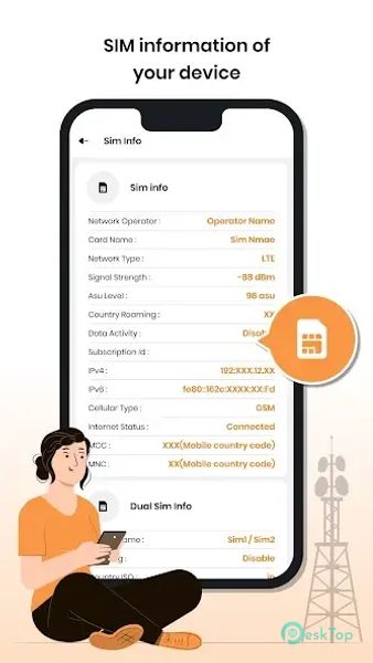 Télécharger Network Wi-Fi Info & SIM Tools 2.1.1 APK MOD Gratuitement et Complet