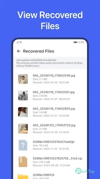 FileRecovery - Restore photos 1.1.01 APK MOD تحميل مجاني كامل
