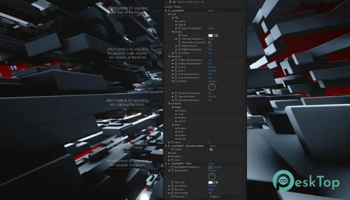 Aescripts quadrateFX  1.50 Tam Sürüm Aktif Edilmiş Ücretsiz İndir