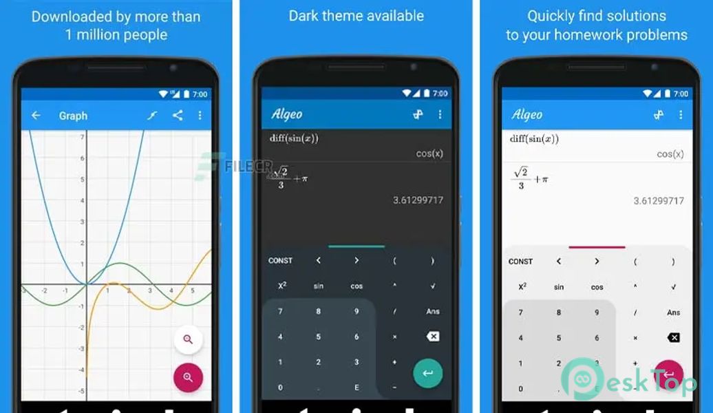 Graphing Calculator - Algeo 2.45 APK MOD Descarga gratuita completa
