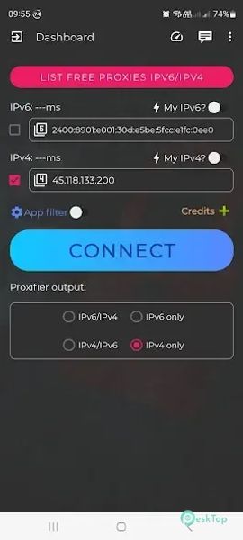 SOCKS5 - IPv6 & IPv4 Proxy VPN