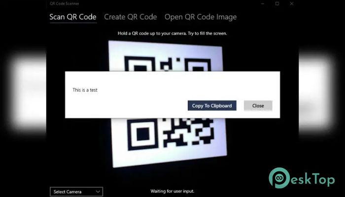 Скачать Matthias Duyck QR Code Scanner 1.0 полная версия активирована бесплатно