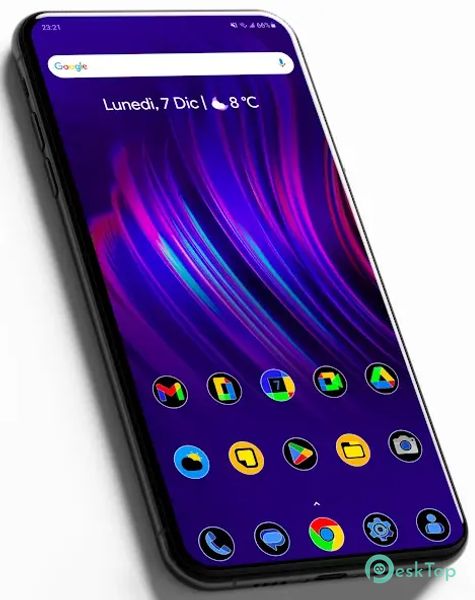 Télécharger Pixly Fluo - Icon Pack 7.0 APK MOD Gratuitement et Complet