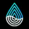 AquaLine Blue - Icon Pack