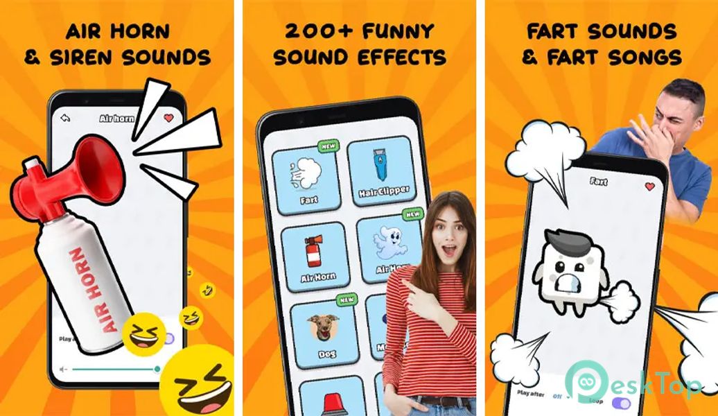 Air Horn – Funny Prank Sounds v1.7 APK MOD Descarga gratuita completa