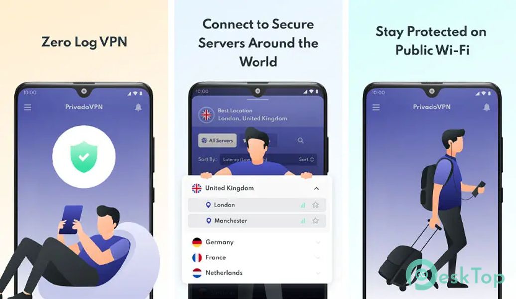 PrivadoVPN – Fast Private VPN  APK MOD Полная бесплатная загрузка