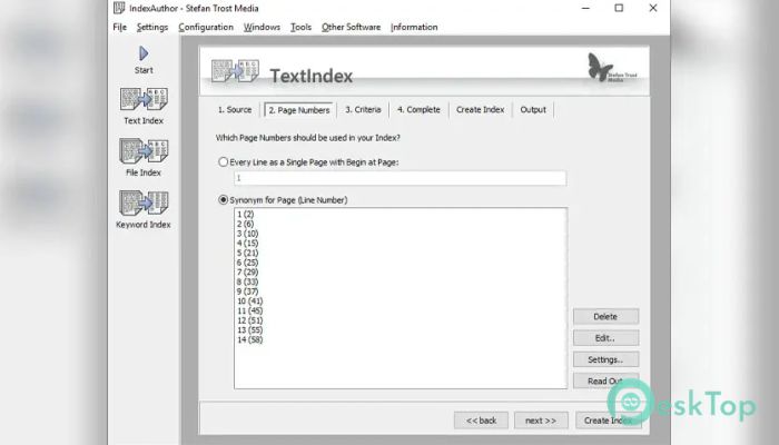 Stefan Trost IndexAuthor 1.0 完全アクティベート版を無料でダウンロード