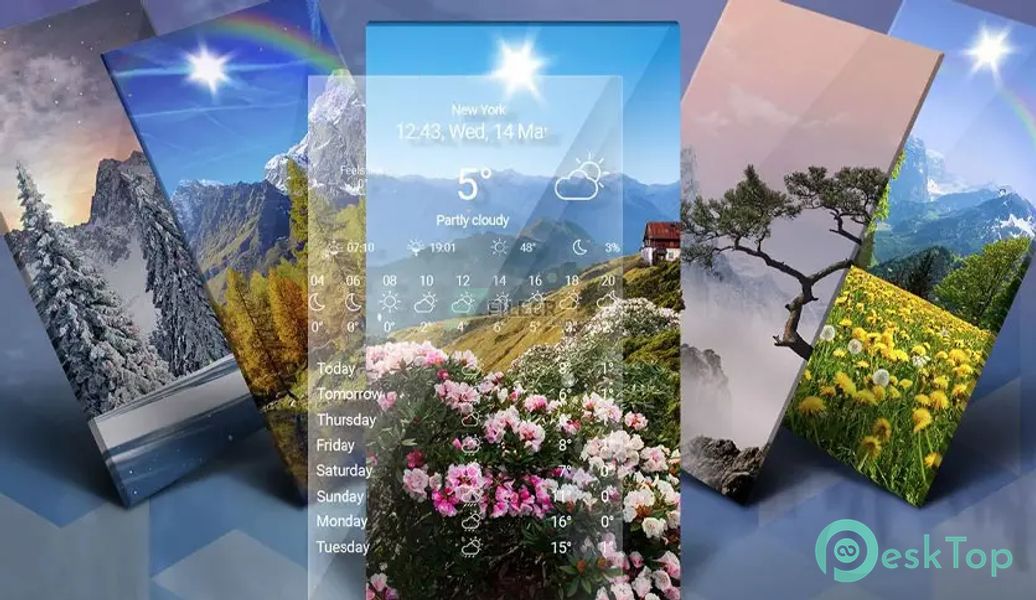 Weather Live Wallpaper 1.9.4 APK MOD Descarga gratuita completa