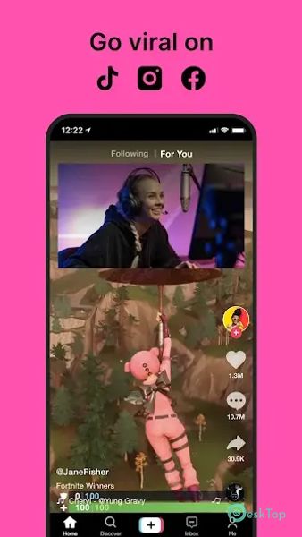 Cross Clip: Edit, Post, Grow 2.6.1 APK MOD تحميل مجاني كامل