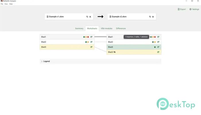 Скачать PerfectXL Compare 1.7.3 полная версия активирована бесплатно