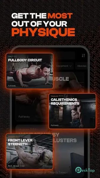 Calisteniapp Workout 25.11.3 APK MOD Unlocked (Full) Free Download