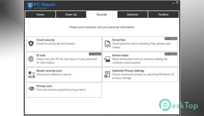 下载 FixByte PC Repair 7.5.0.3 免费完整激活版