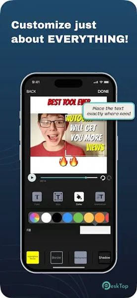 AutoCap Captions Teleprompter 1.0.66.01 APK MOD フル無料ダウンロード