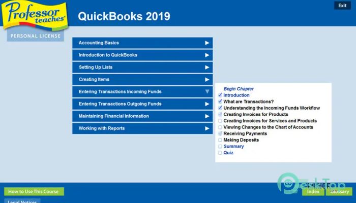 Descargar Professor Teaches QuickBooks 2023  v2.1 Completo Activado Gratis