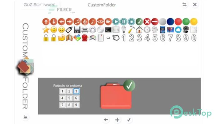 Descargar GDZSoft CustomFolder 3.4 Completo Activado Gratis