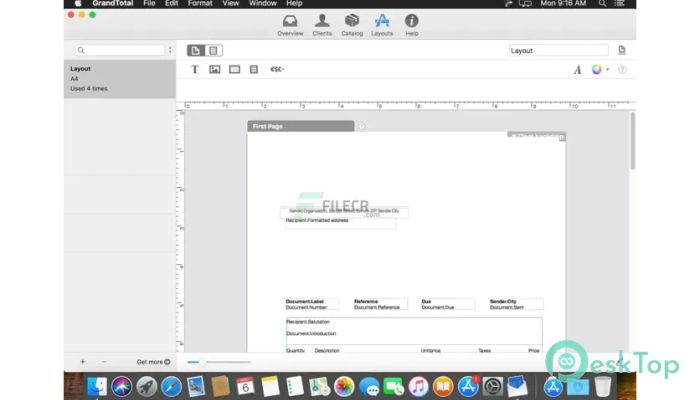 GrandTotal 8.0.4.8 Mac İçin Ücretsiz İndir