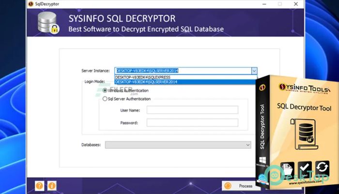 Download SysInfoTools SQL Decryptor  19.0 Free Full Activated